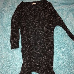 Black cardigan